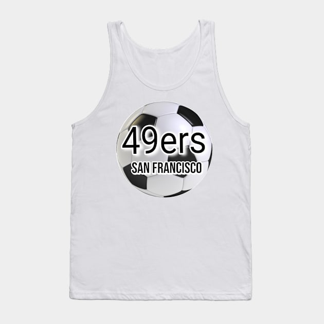 49ers Tank Top by Light Up Glow 